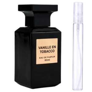 Decant Fragrance World Vanille En Tobacco Edp Unisex - Imagen 1